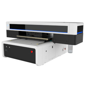 AMO UV Flatbed Printer AM9060UVB4i32-AI with 4 heads i3200 heads and AI Visual system