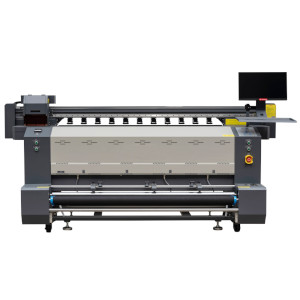 AM1604A Direct Flag Printer 1.6meters with 4 Epson I3200 printheads