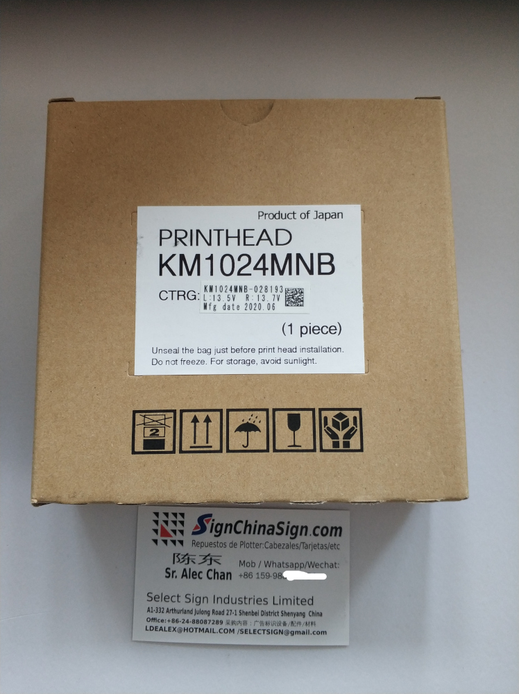 Konica KM1024MNB printhead