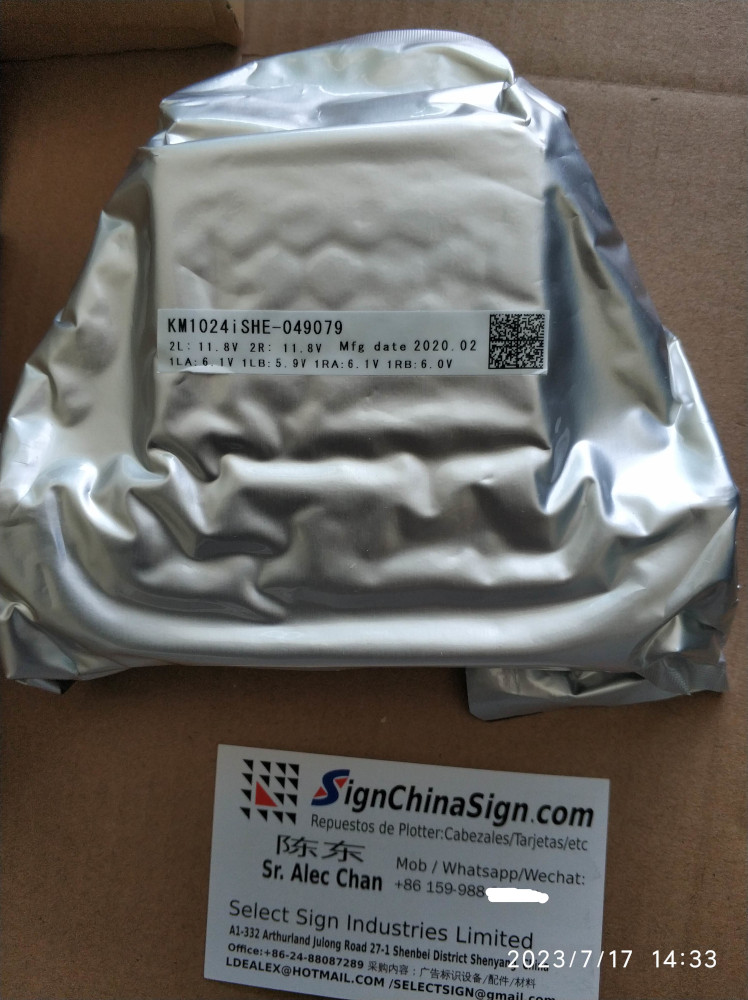 Konica km1024ishe printhead