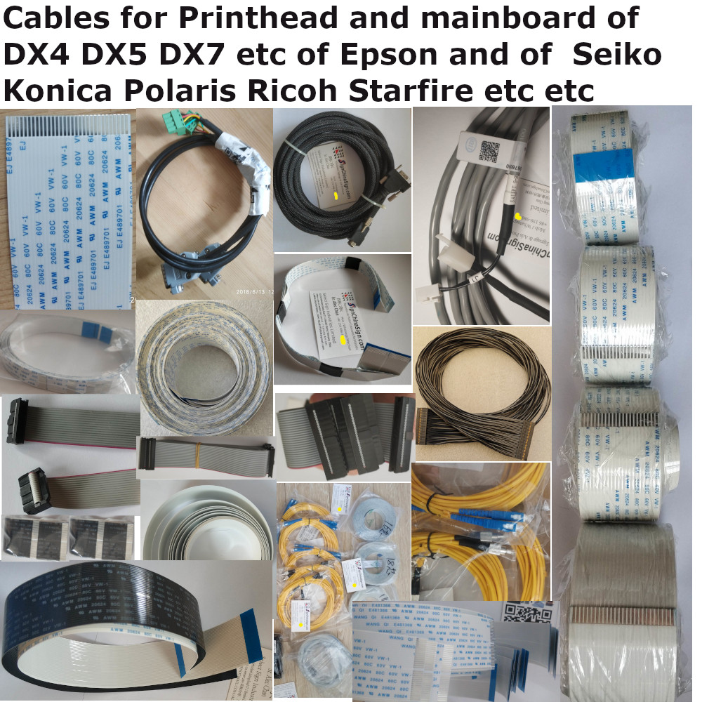 cables of inkjet printers