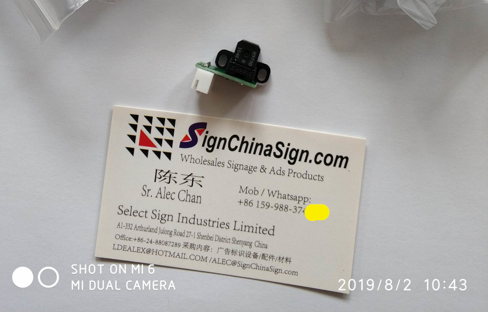raster encoder sensor