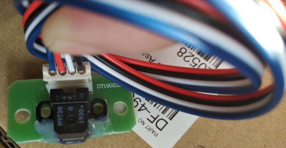 raster encoder sensor