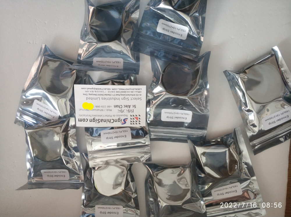 raster encoder strip