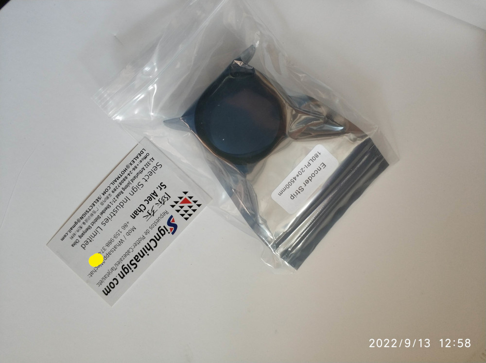 raster encoder strip