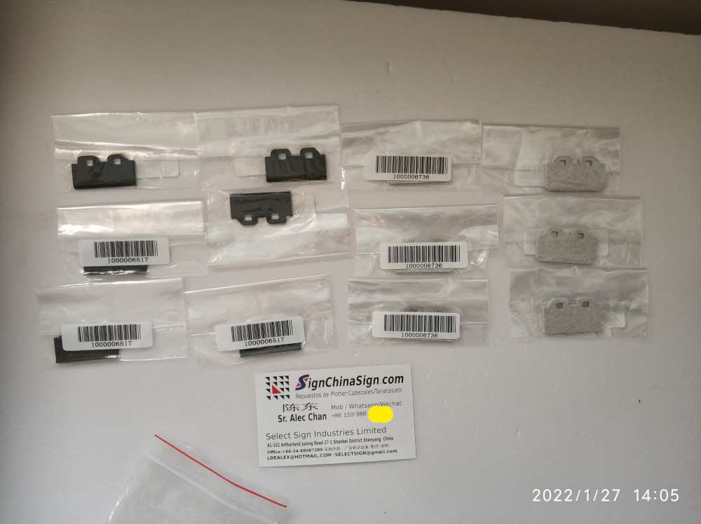 wipers of inkjet printers